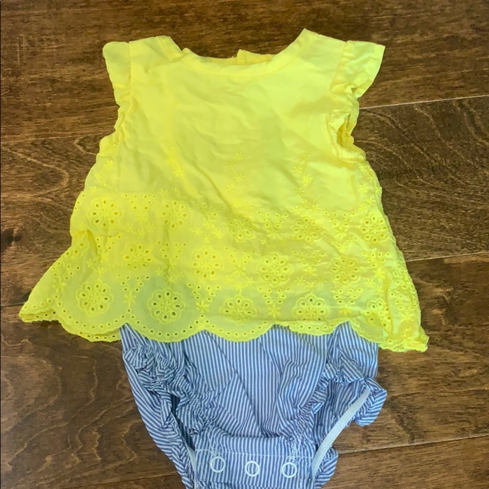 Carter’s Yellow and Blue outfit